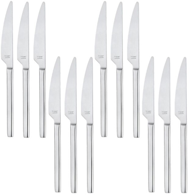 Set 12 cutite profesionale pentru servit mediu HISAR colectia MILAN